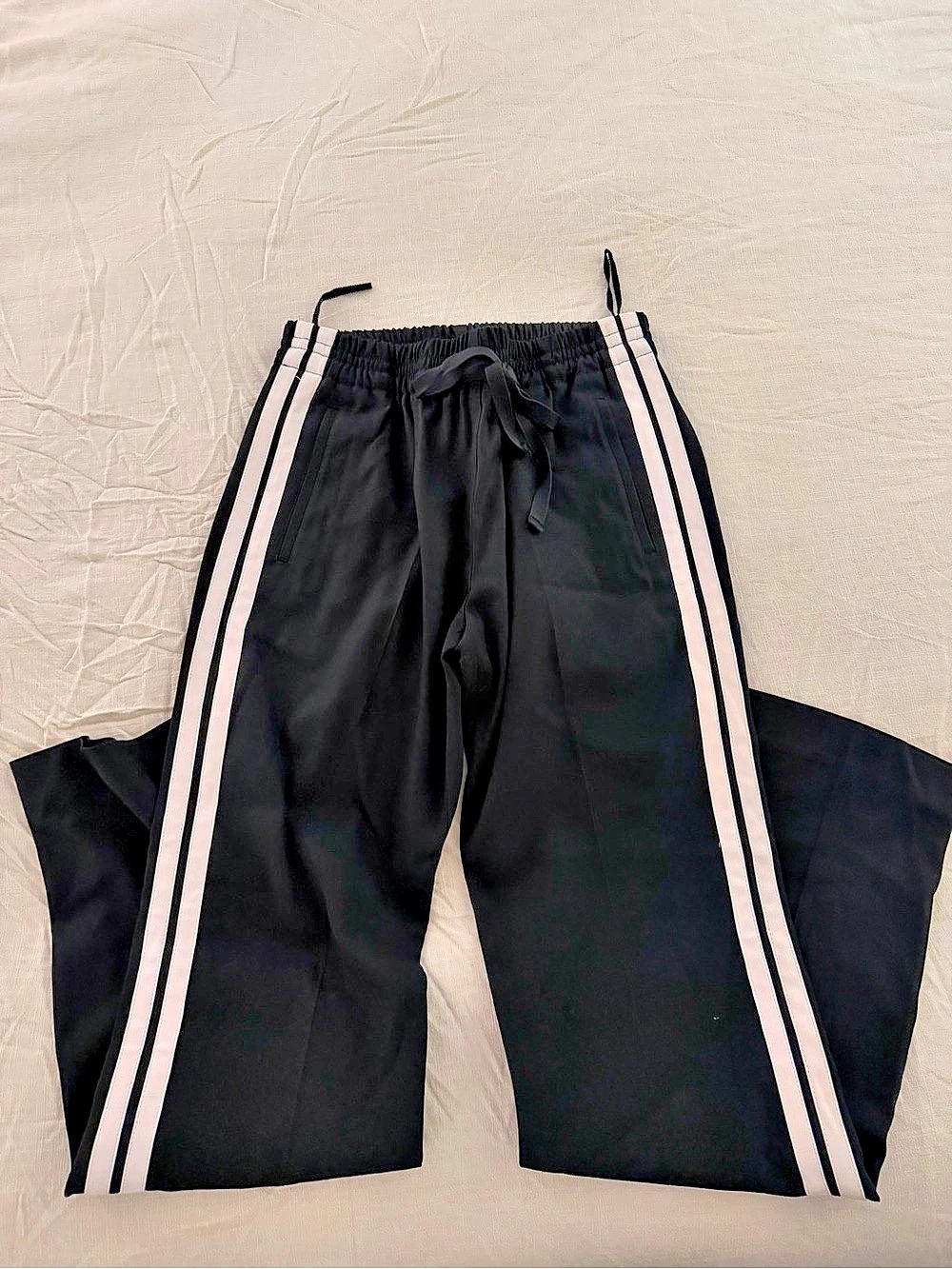 Zadig & Voltaire Women's Black & White Track Pants Like New